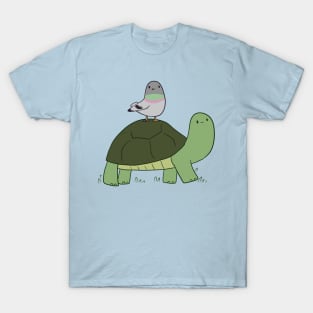 Turtle and pigeon T-Shirt